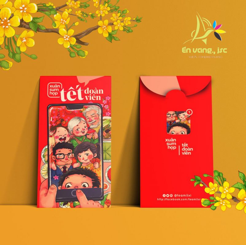 , In bao lì xì giá rẻ 2021 Tại Đông Anh, Mê Linh, Sóc Sơn, Nam Từ Liêm, Xuân La, Tây Hồ, Hoàng Hoa Thám,  Hà Nội, miễn phí thiết kế, Xưởng in én vàng | Tư vấn thiết kế in offset miễn phí