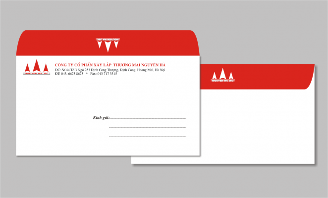 đặt in phong bì công ty