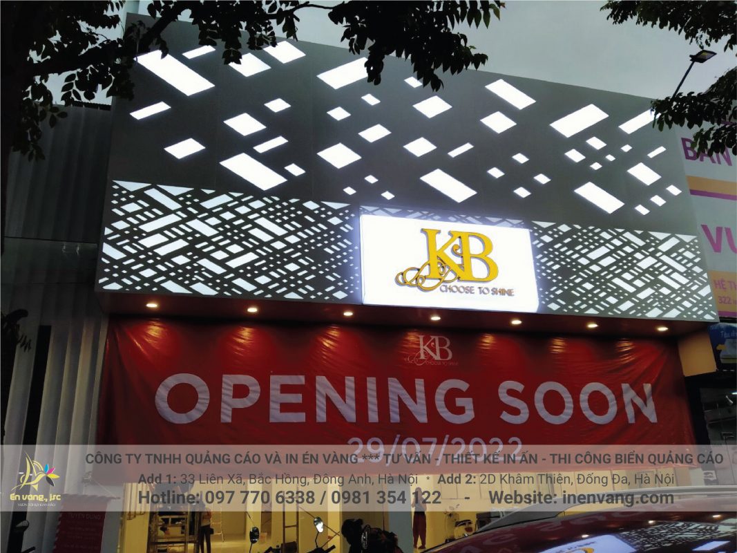 Bien bang alu - in bạt biển bảng tại hà nội