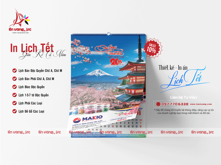 in lịch tết theo yêu cầu
