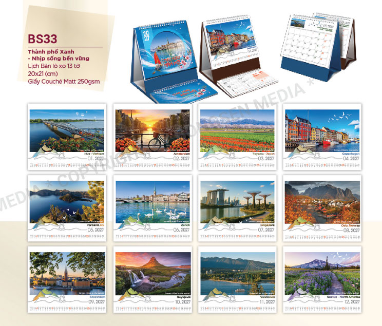 Lịch-Để-Bàn-BS33--Thành-Phố-Xanh---Nhịp-Sống-Bền-Vững