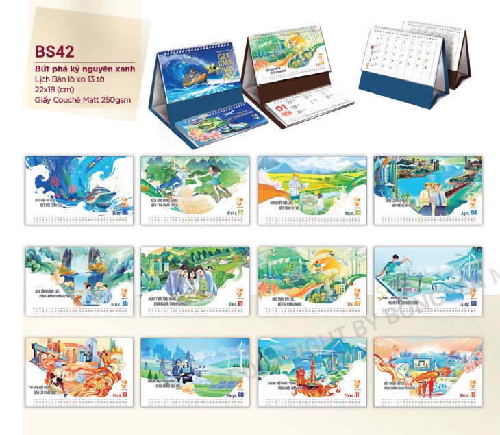 Lịch-Để-Bàn-BS42-Bứt-Phá-Kỷ-Nguyên-Xanh